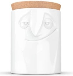 Charming Face Storage Jar