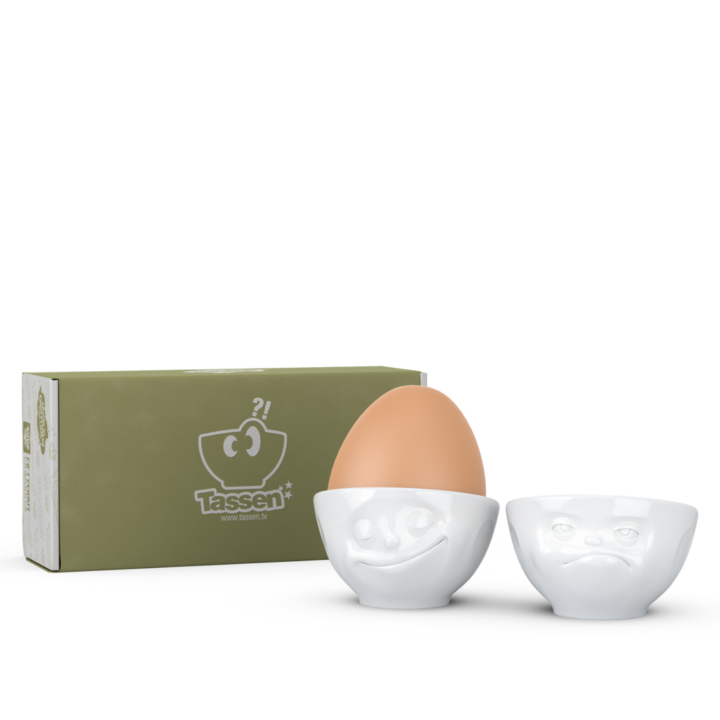 Happy & Hmpff Egg Cup Set