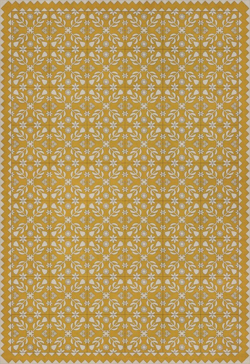 Folk Art Museum - Floral Quilt - Autumn Moonlight