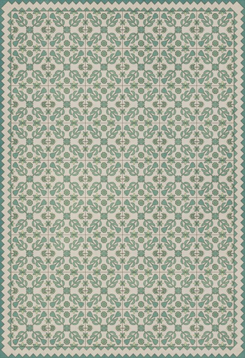 Folk Art Museum - Floral Quilt - First Snow