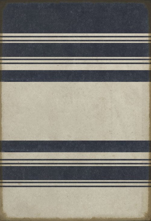 Pattern 50 - Organic Stripes Blue And White