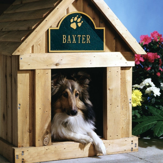Pet Paw Name Plaque
