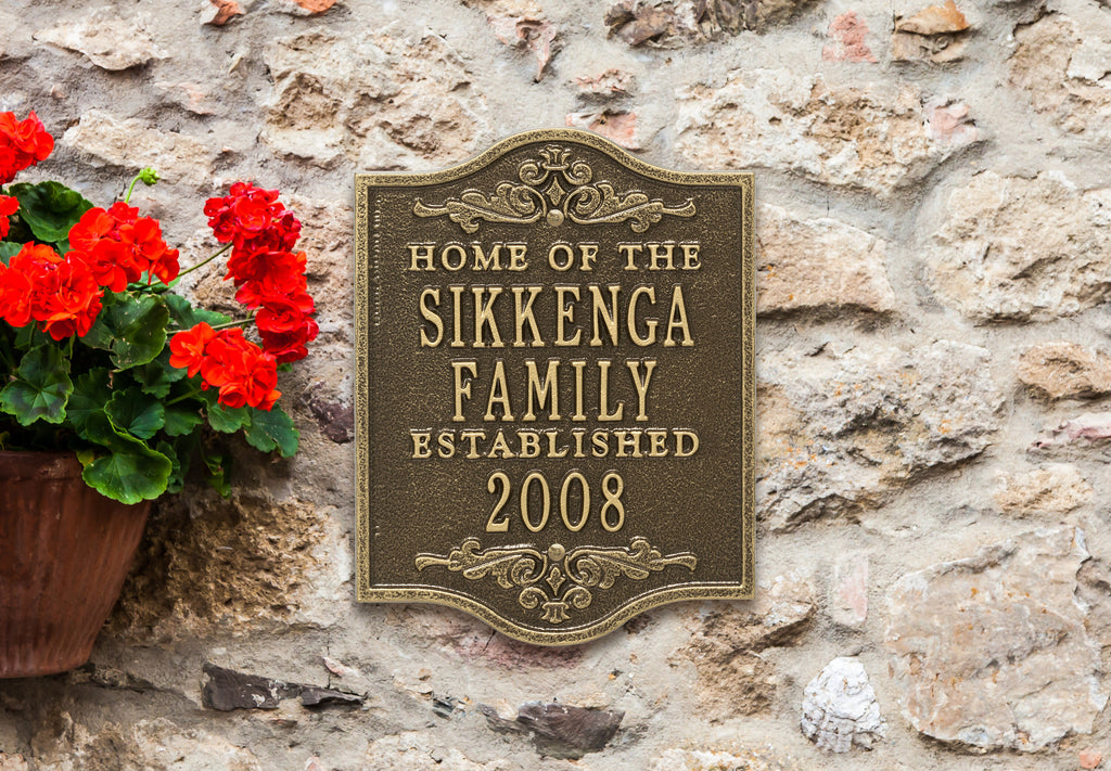 Buena Vista Anniversary Plaque