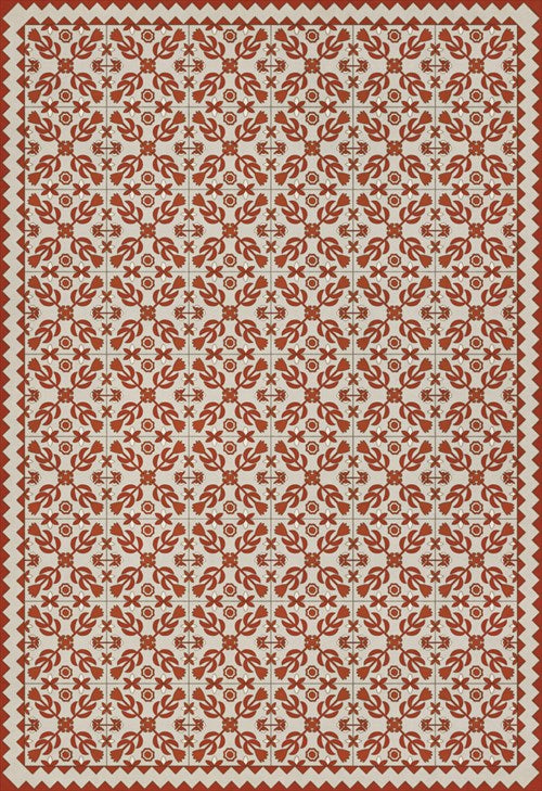 Folk Art Museum - Floral Quilt - This Old Village