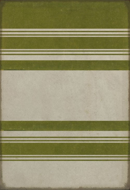 Pattern 50 - Organic Stripes Green And White