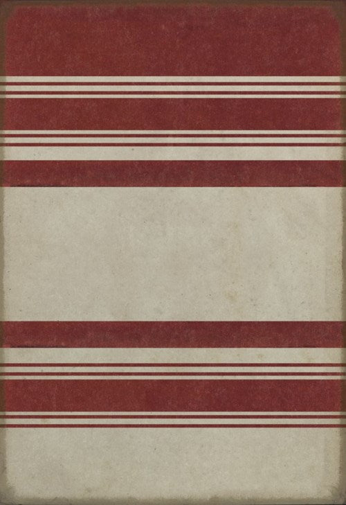 Pattern 50 - Organic Stripes Red And White