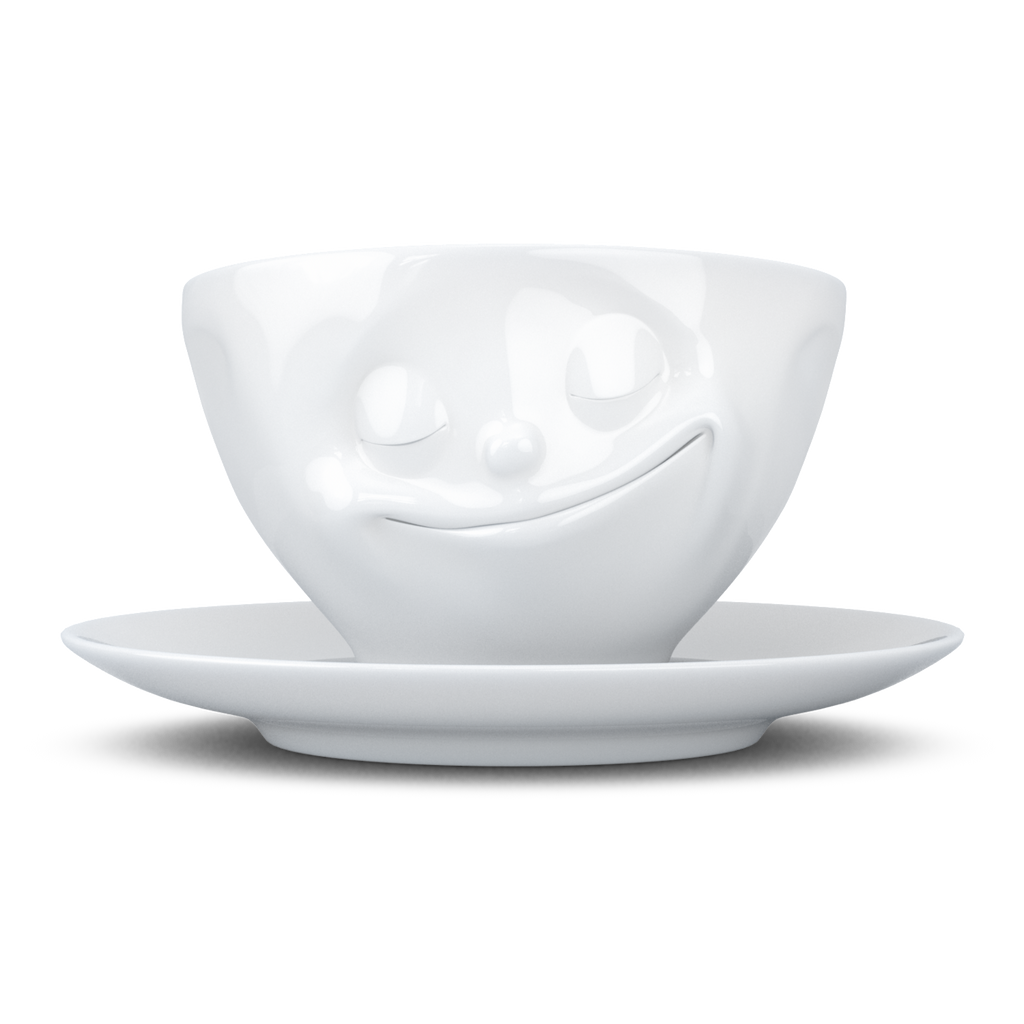 TASSEN Happy Coffee Cup & Saucer