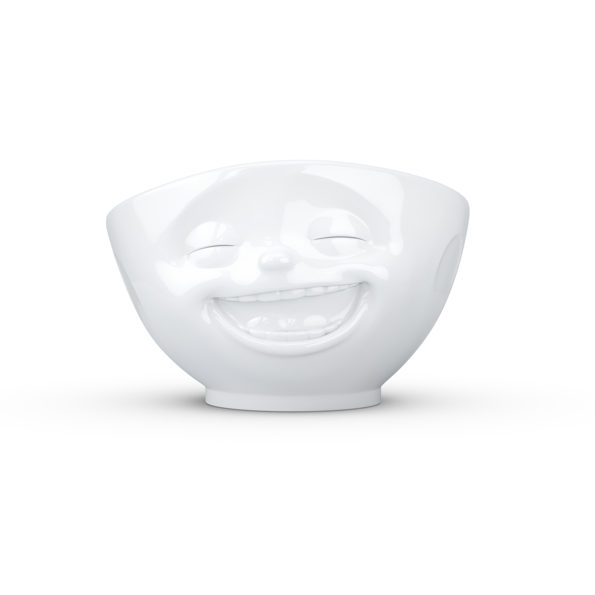 Porcelain Cereal Bowl Laughing