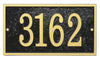 Rectangle House Numbers Plaque 
