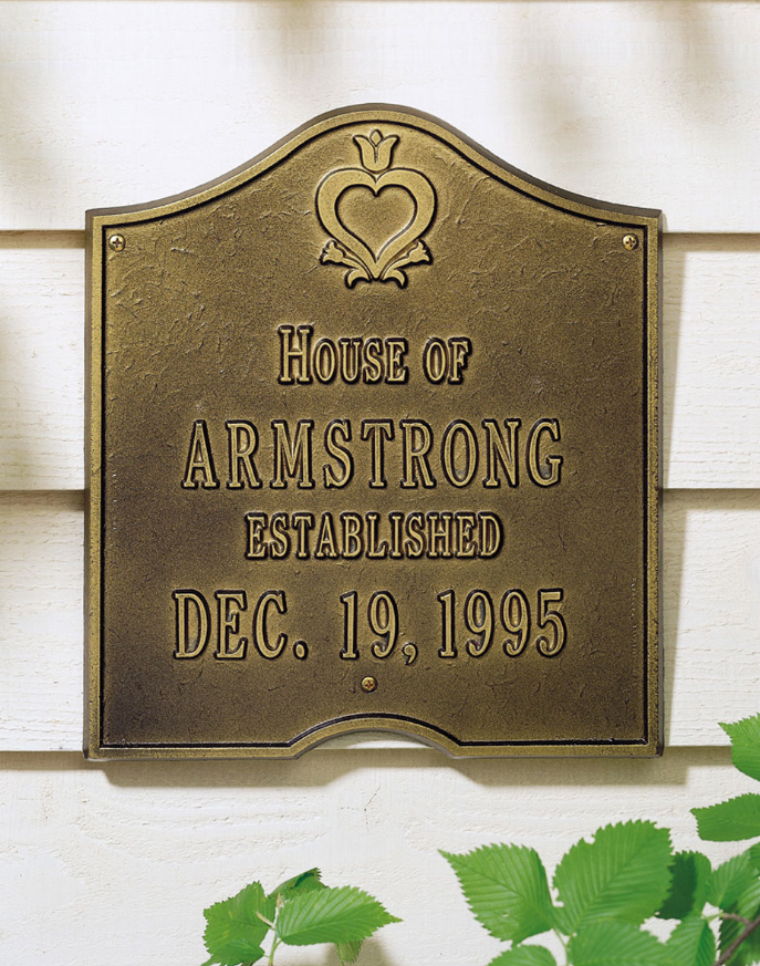 Pennsylvania Dutch Anniversary Plaque