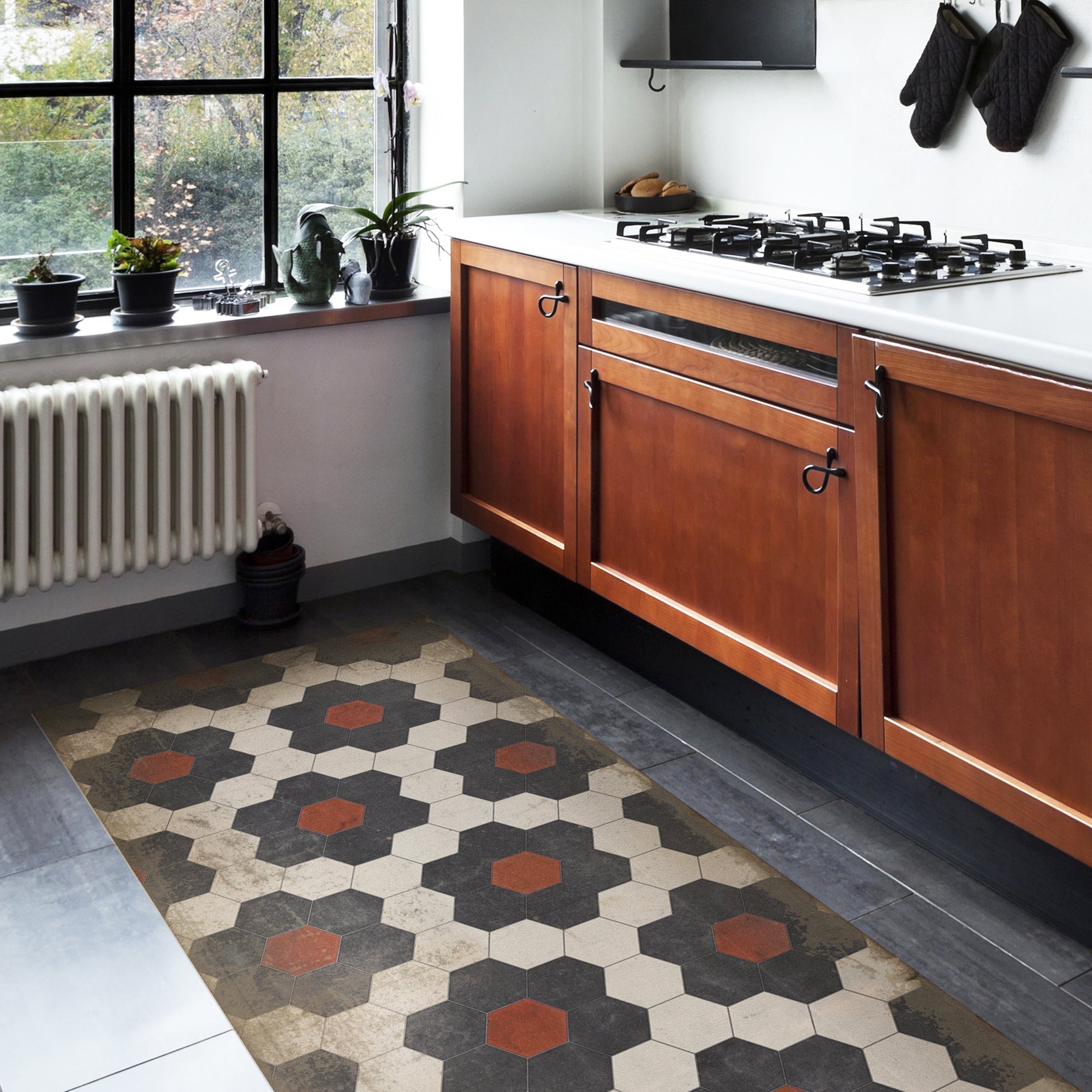 Vintage Vinyl Floorcloths - Classic Collection - Pattern 2