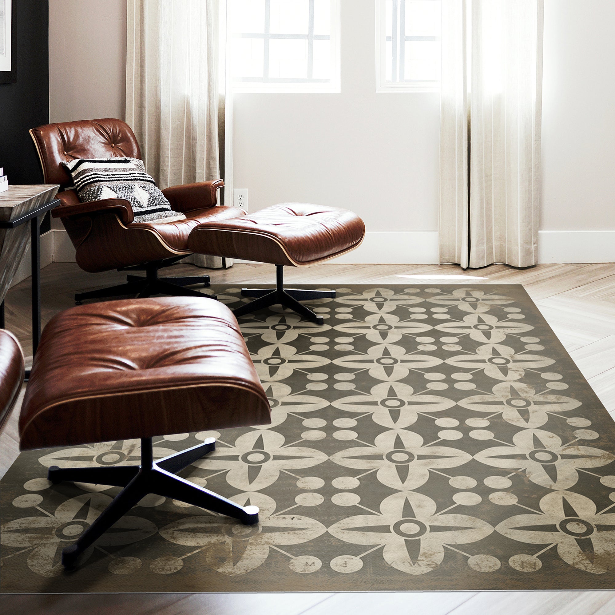 Vintage Vinyl Floorcloths - Classic Collection - Pattern 3