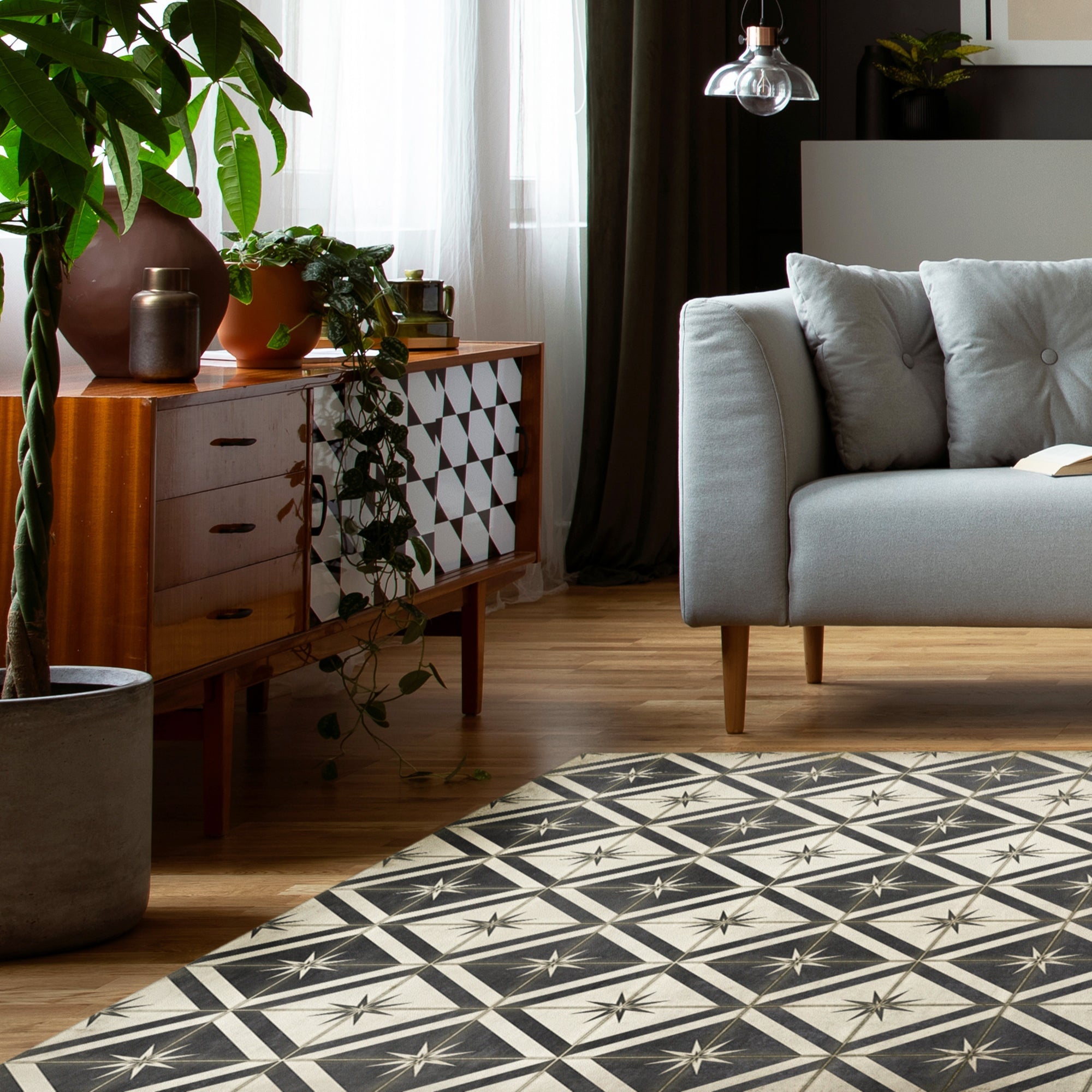 Vintage Vinyl Floorcloths - Classic Collection - Pattern 20