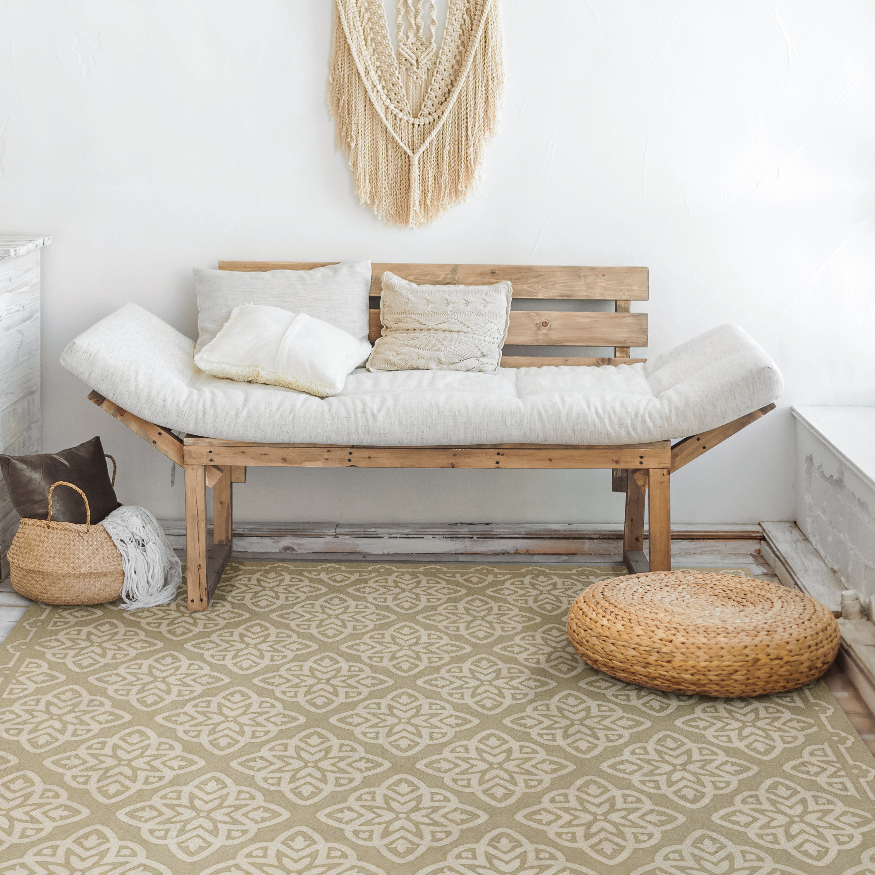 Vintage Vinyl Floorcloths - Classic Collection - Pattern 45