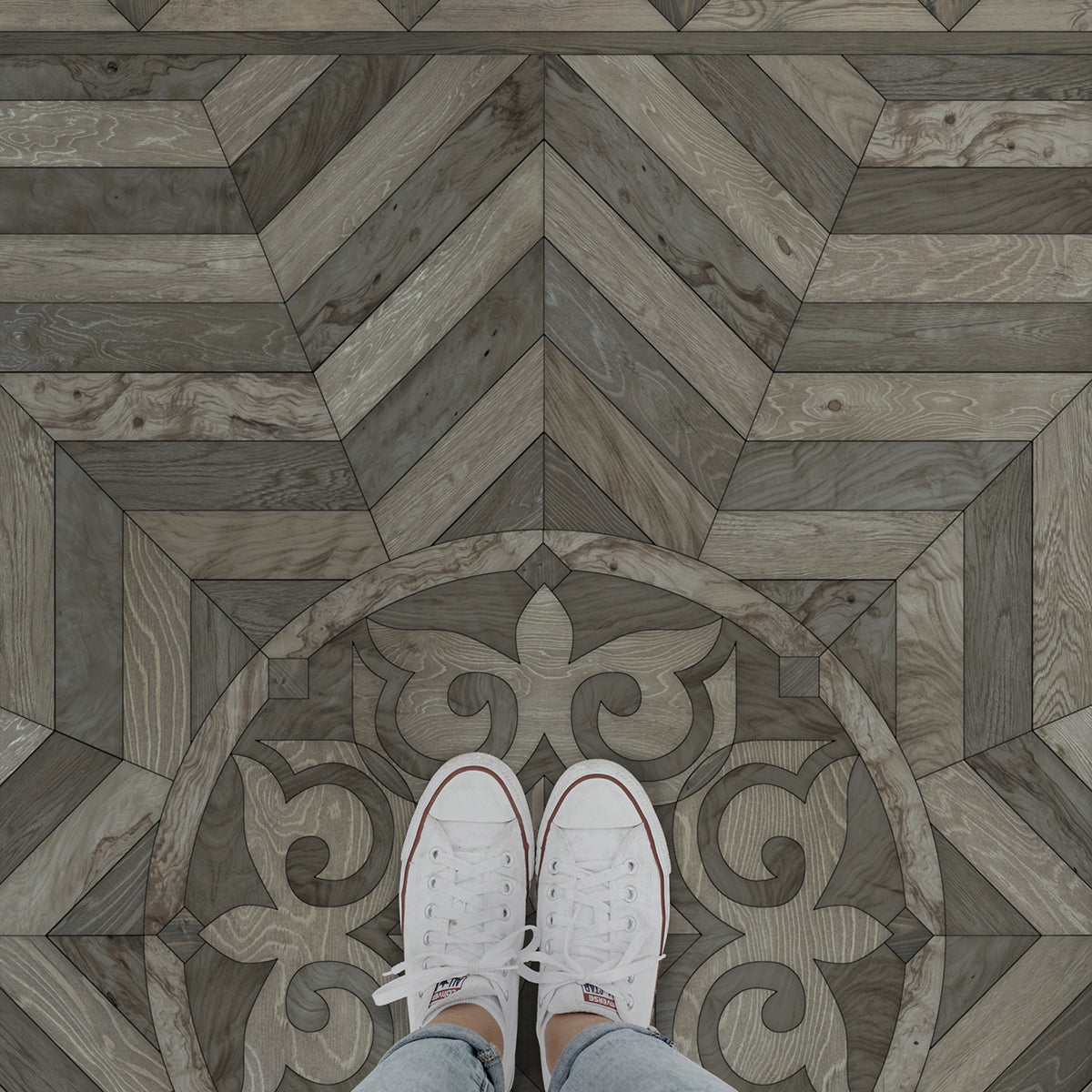 Vintage Vinyl Floorcloths - Artisanry Collection - Caledonian