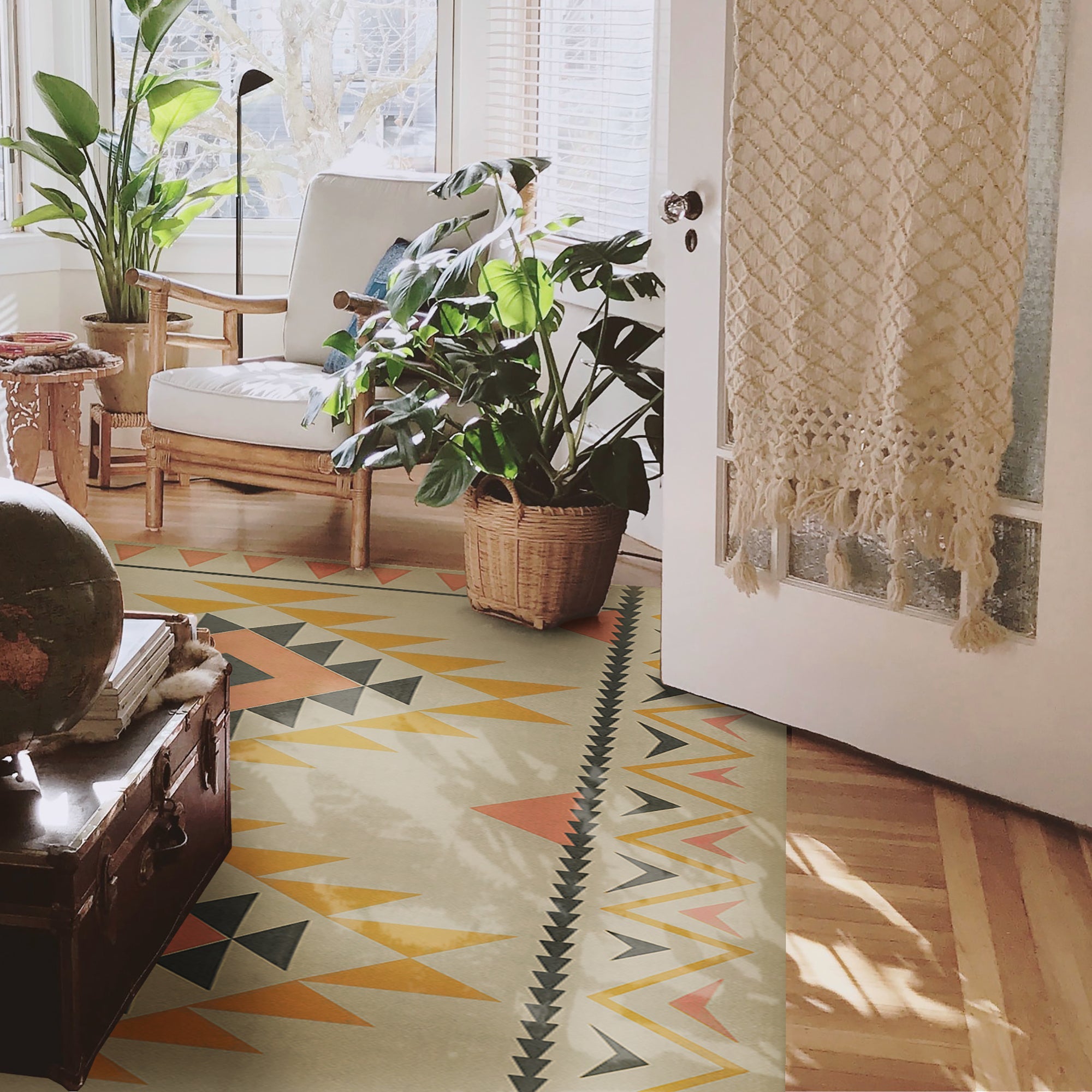 Vintage Vinyl Floorcloths - Classic Collection - Pattern 62