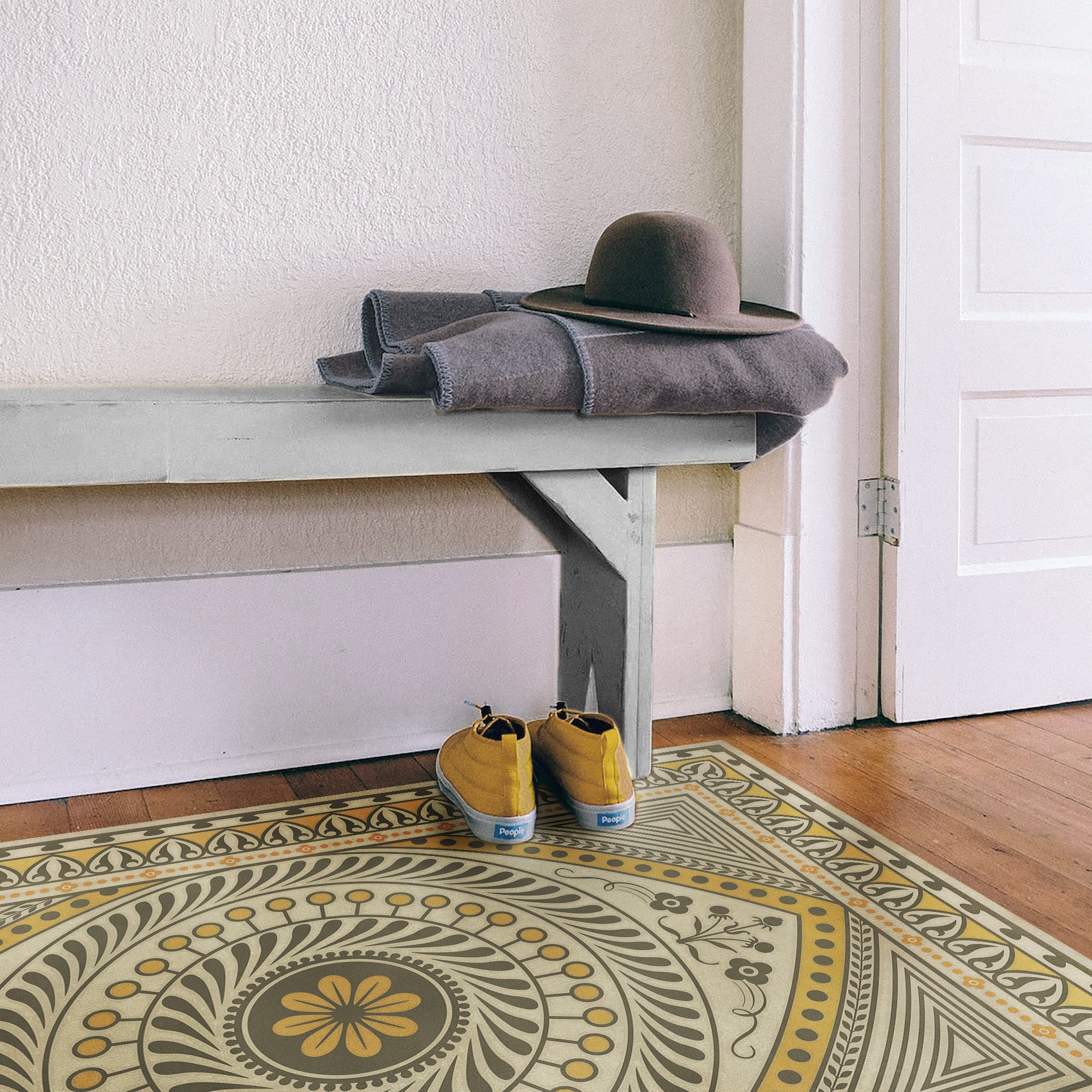 Vintage Vinyl Floorcloths - Classic Collection - Pattern 75