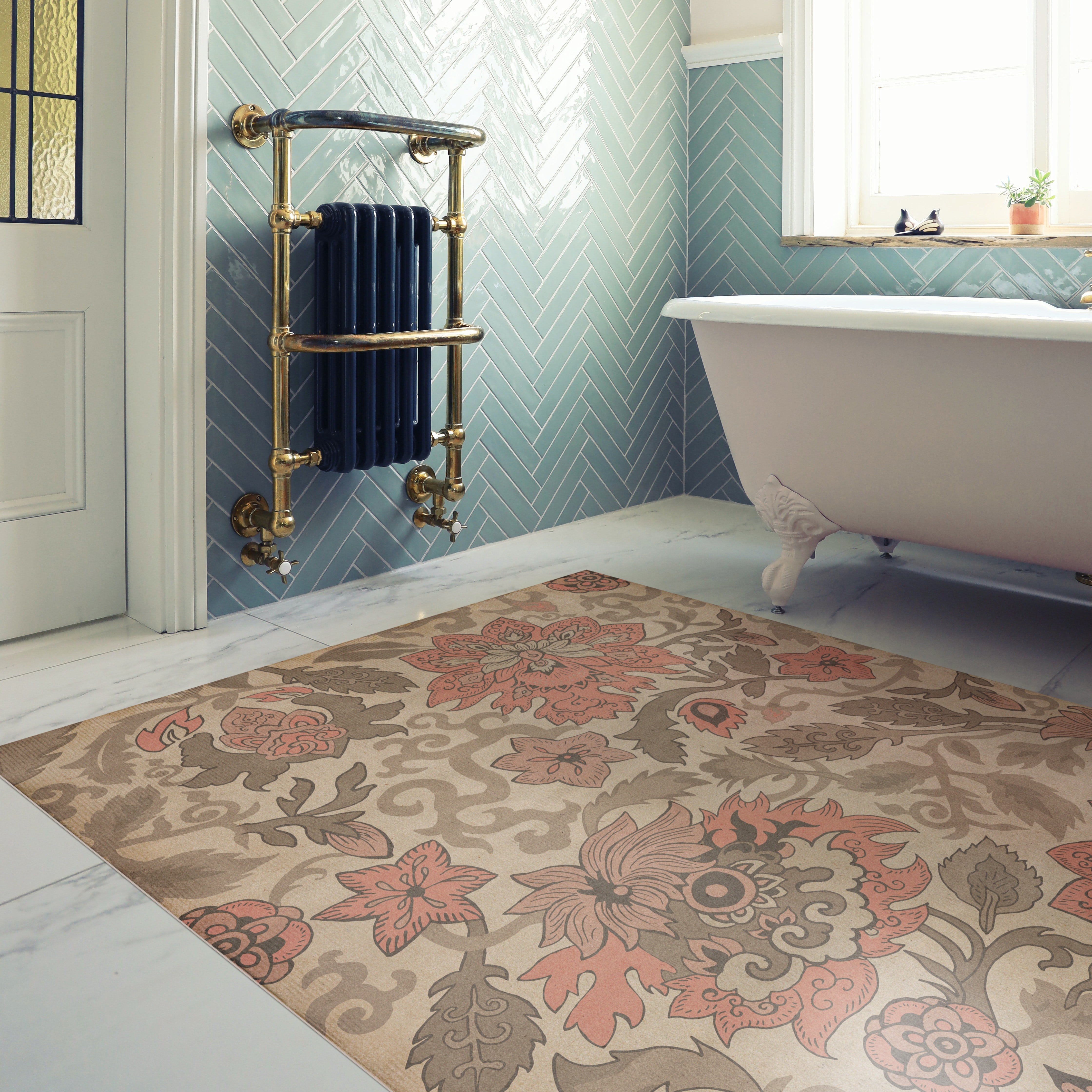 Vintage Vinyl Floorcloths - Classic Collection - Pattern 71