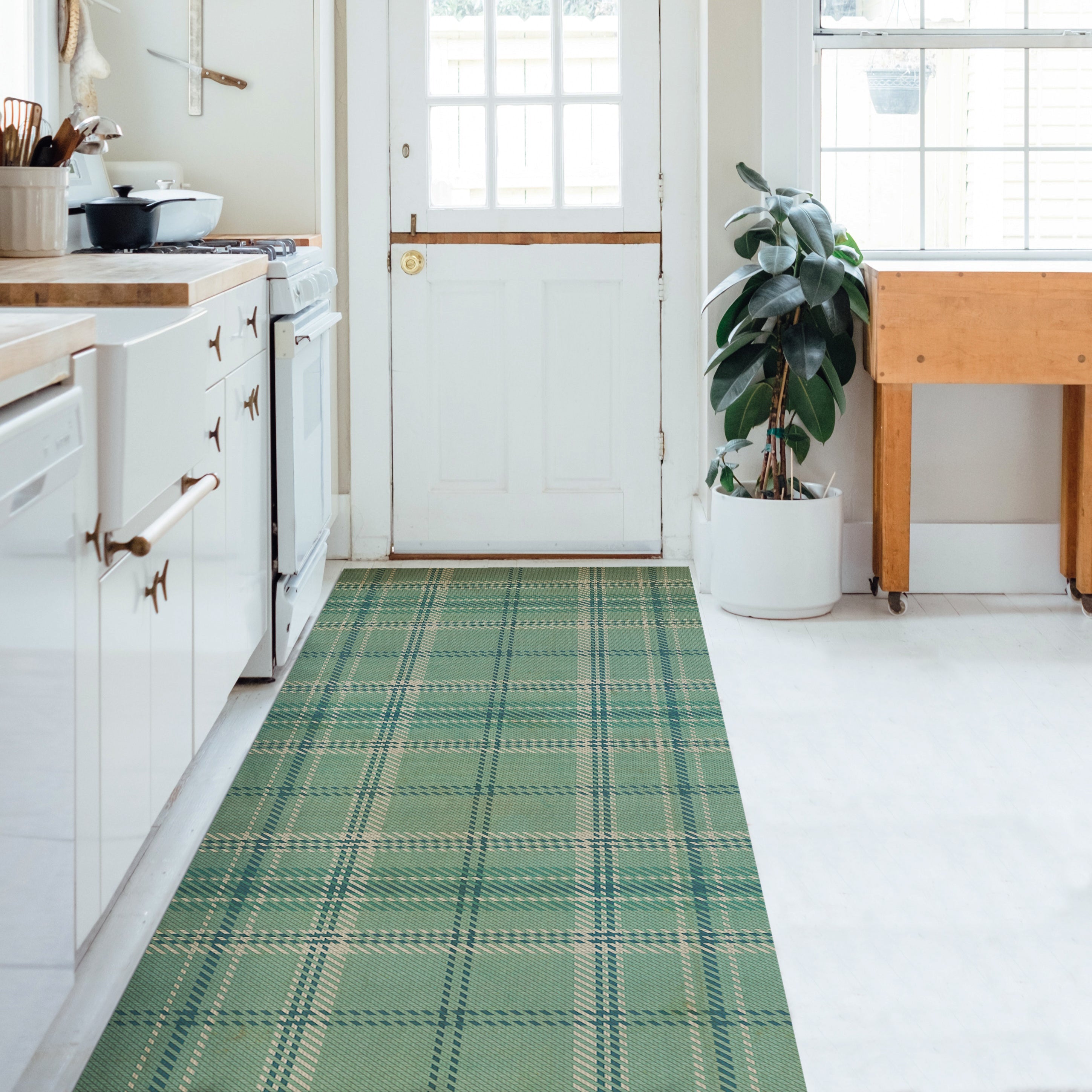 Vintage Vinyl Floorcloths - Classic Collection - Pattern 67