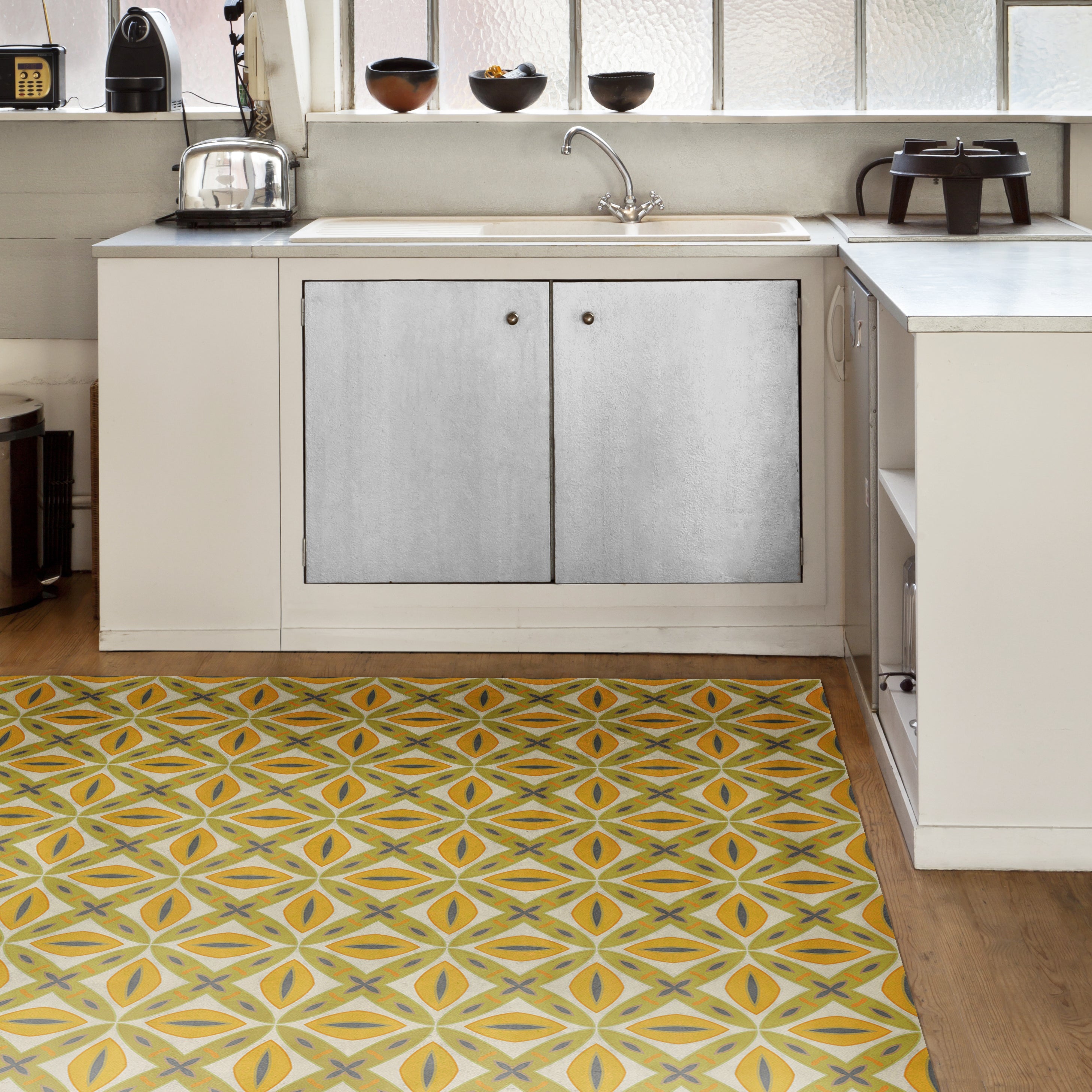 Vintage Vinyl Floorcloths - Classic Collection - Pattern 82