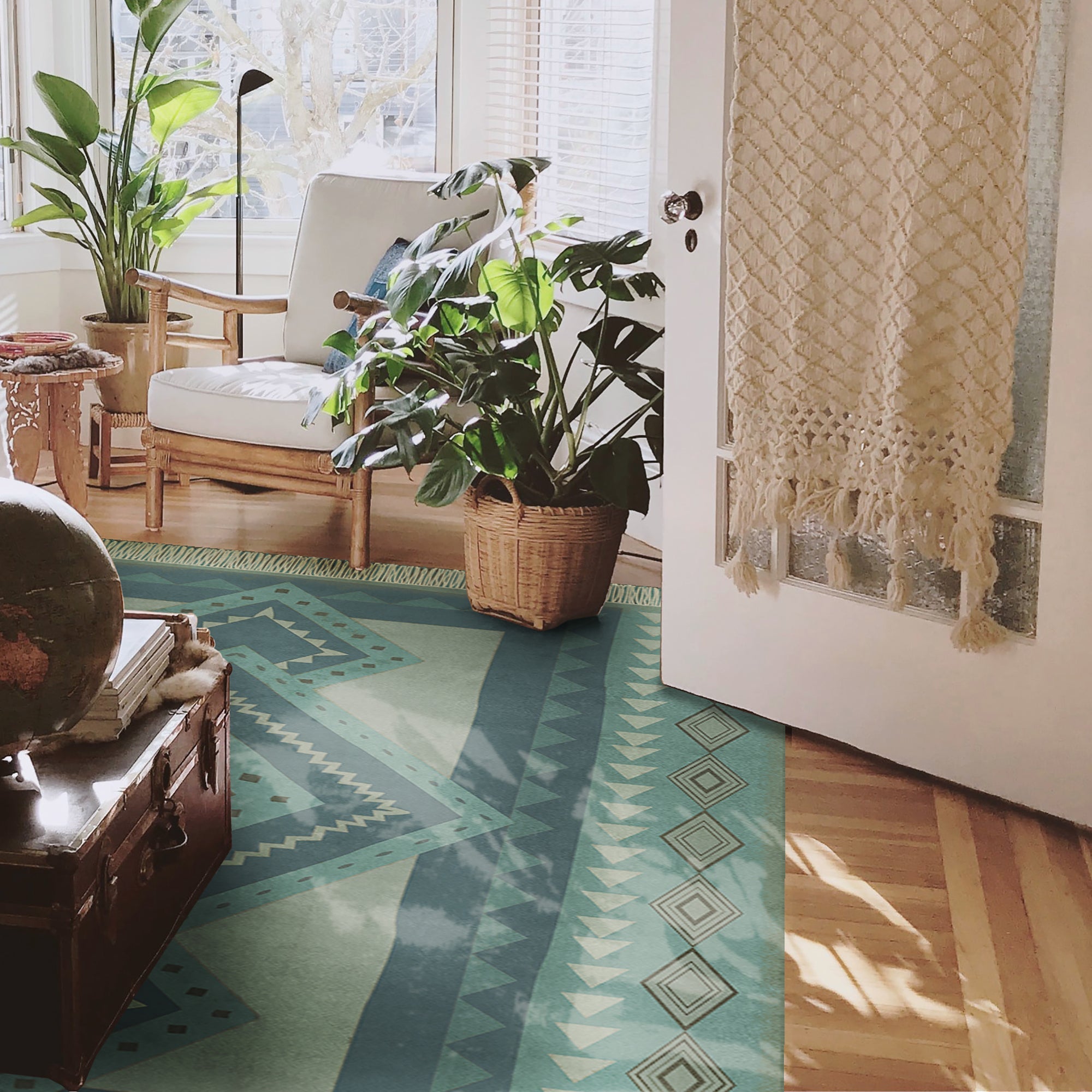 Vintage Vinyl Floorcloths - Classic Collection - Pattern 61