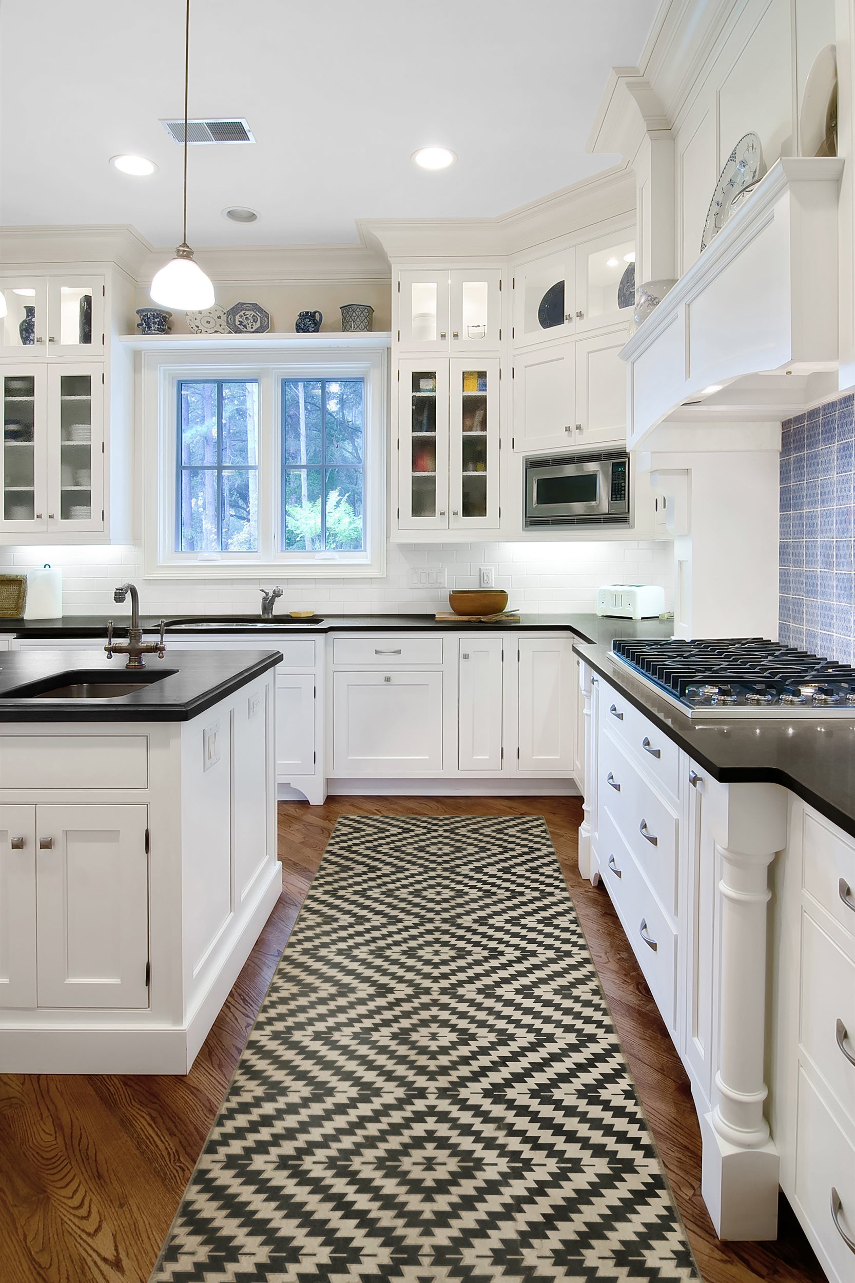 Vintage Vinyl Floorcloths - Classic Collection - Pattern 63