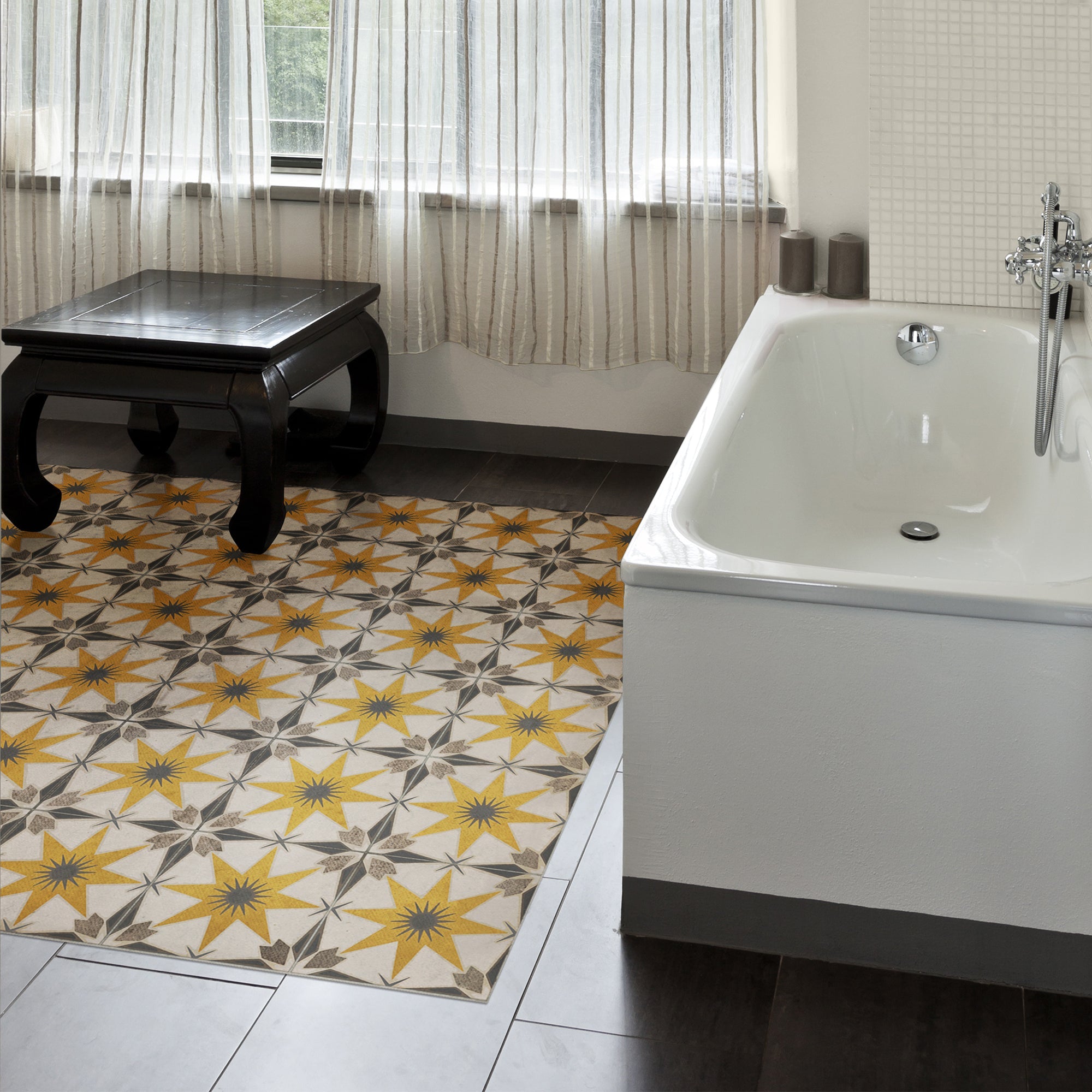 Vintage Vinyl Floorcloths - Classic Collection - Pattern 72