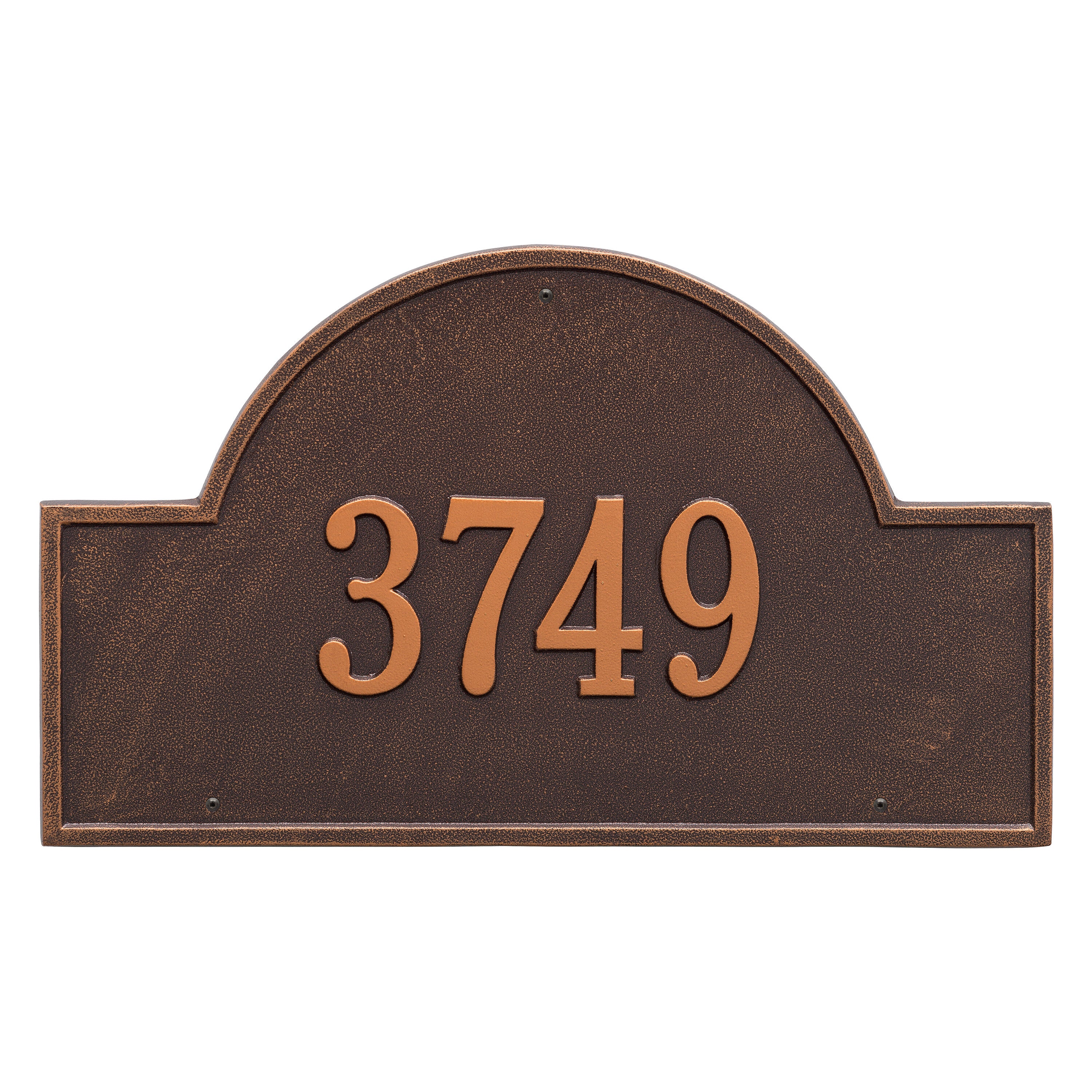 Arch Marker Estate Wall Address Plaque