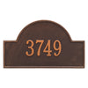 Arch Marker Wall Address Plaque (Estate Size)