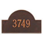 Arch Marker Estate Wall Address Plaque