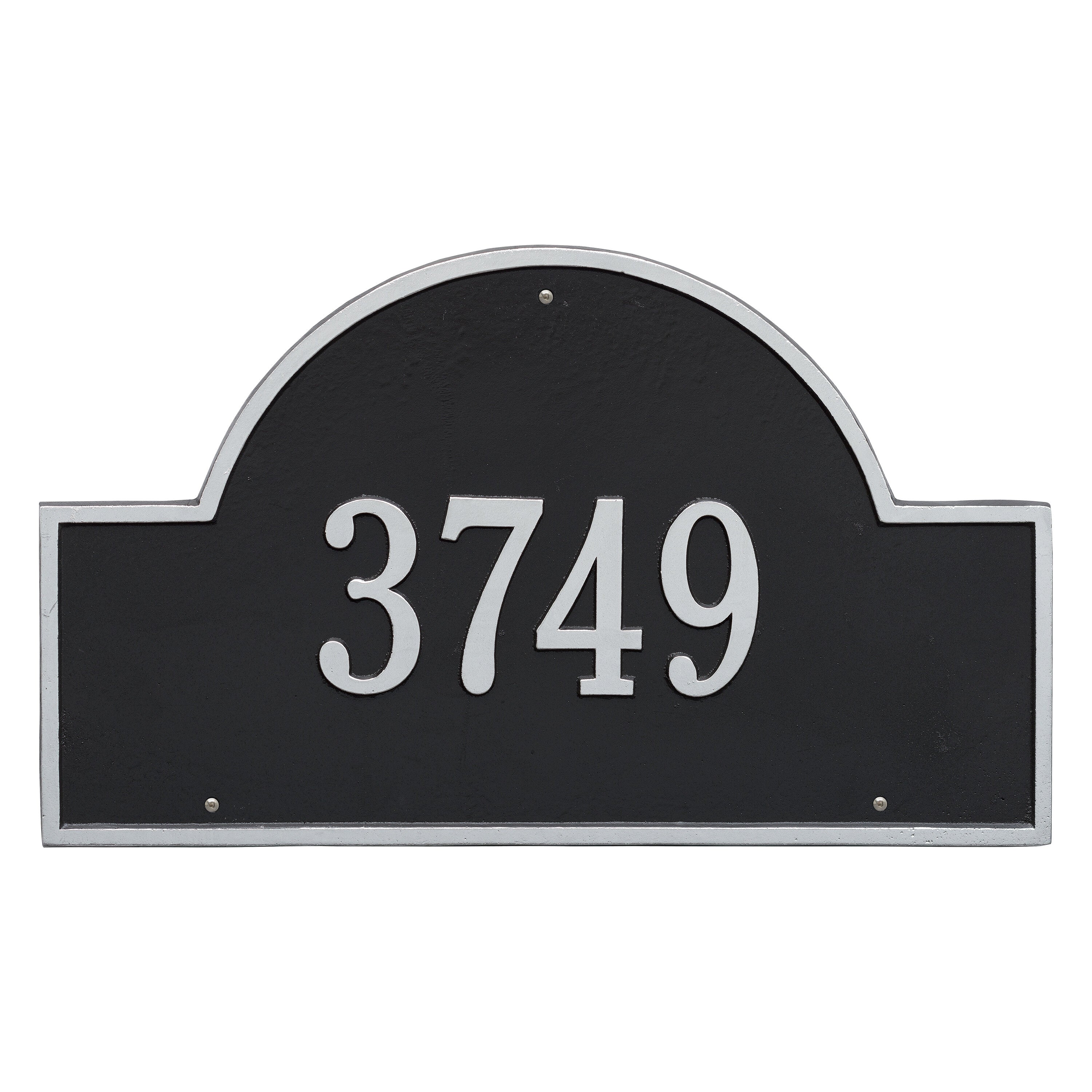 Arch Marker Estate Wall Address Plaque