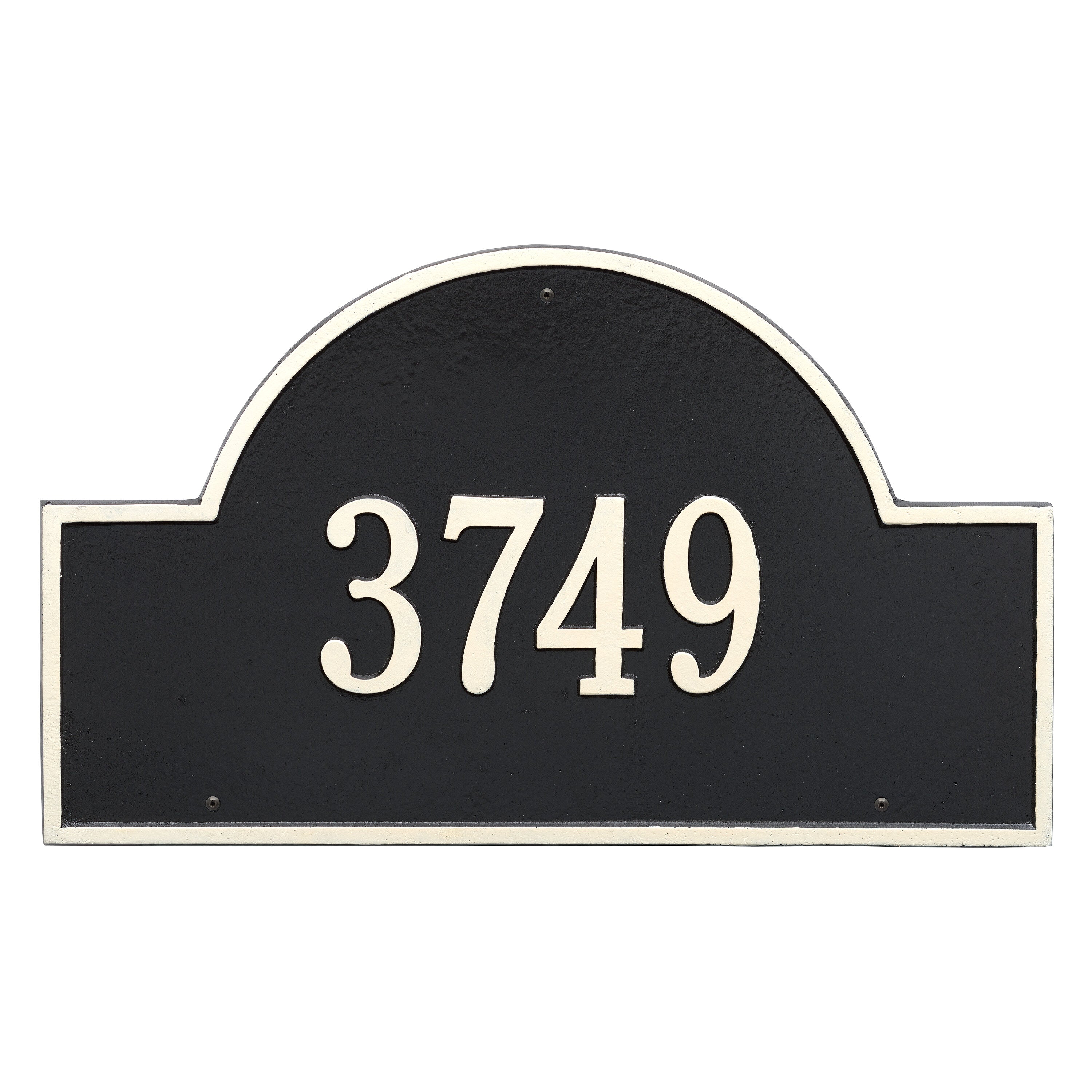 Arch Marker Estate Wall Address Plaque