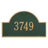 Arch Marker Estate Wall Address Plaque
