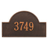 Arch Marker Wall Address Plaque (Estate Size)