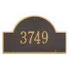 Arch Marker Wall Address Plaque (Estate Size)