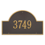 Arch Marker Estate Wall Address Plaque