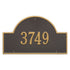Arch Marker Estate Wall Address Plaque