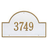 Arch Marker Wall Address Plaque (Estate Size)
