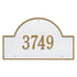 Arch Marker Estate Wall Address Plaque