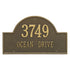 Arch Marker Estate Wall Address Plaque