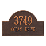 Arch Marker Estate Wall Address Plaque