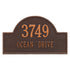 Arch Marker Estate Wall Address Plaque