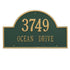 Arch Marker Estate Wall Address Plaque
