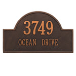 Arch Marker Estate Wall Address Plaque