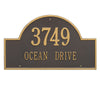 Arch Marker Wall Address Plaque (Estate Size)