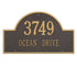 Arch Marker Estate Wall Address Plaque