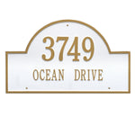 Arch Marker Estate Wall Address Plaque