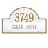 Arch Marker Estate Wall Address Plaque