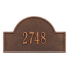 Arch Marker Wall Address Plaque (Standard Size)