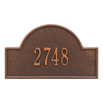 Arch Marker Standard Wall Address Plaque